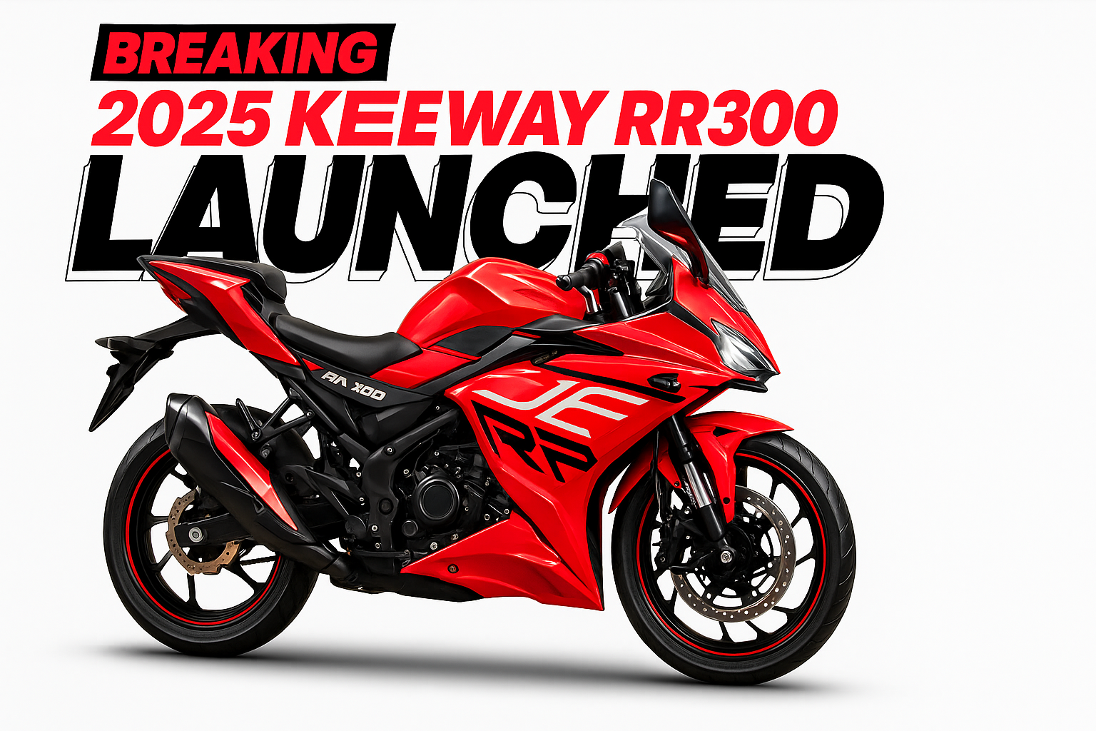 Keeway RR 300 Launch